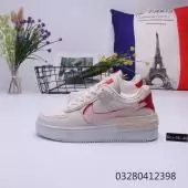 nike air force 1 femme shadow pastel soldes shadow stitching macarons